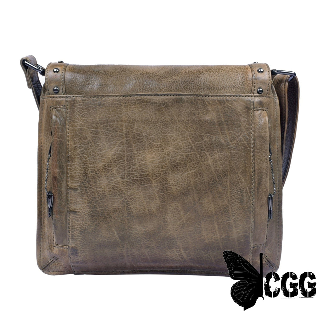 Concealed Carry Monroe Leather Crossbody By Lady Conceal Bags