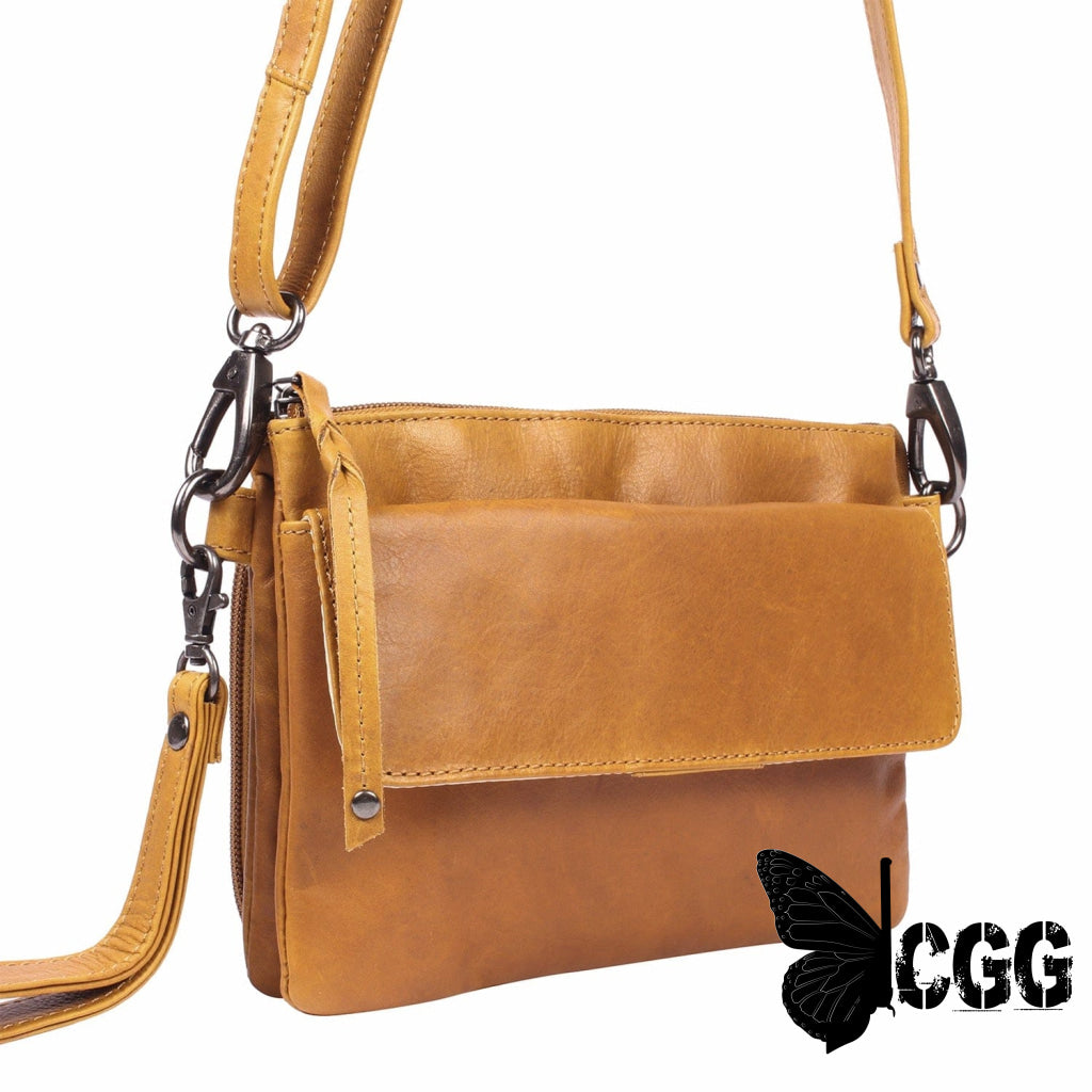 Concealed Carry Natasha Leather Crossbody By Lady Conceal Bags