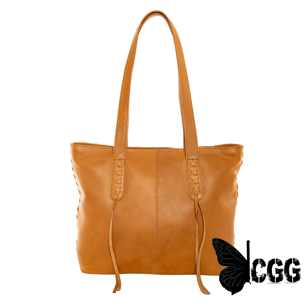 Concealed Carry Norah Leather Tote By Lady Conceal Caramel Totes