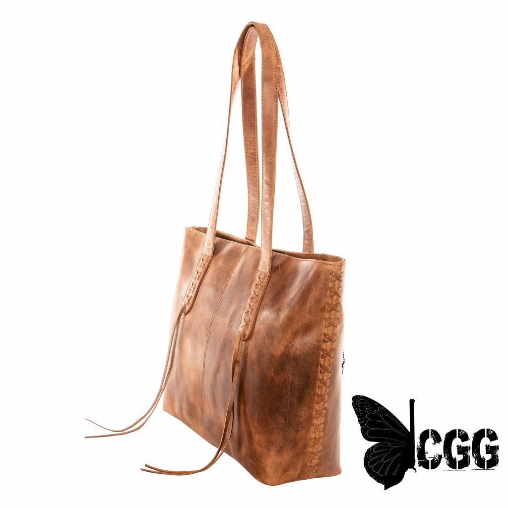 Concealed Carry Norah Leather Tote By Lady Conceal Totes