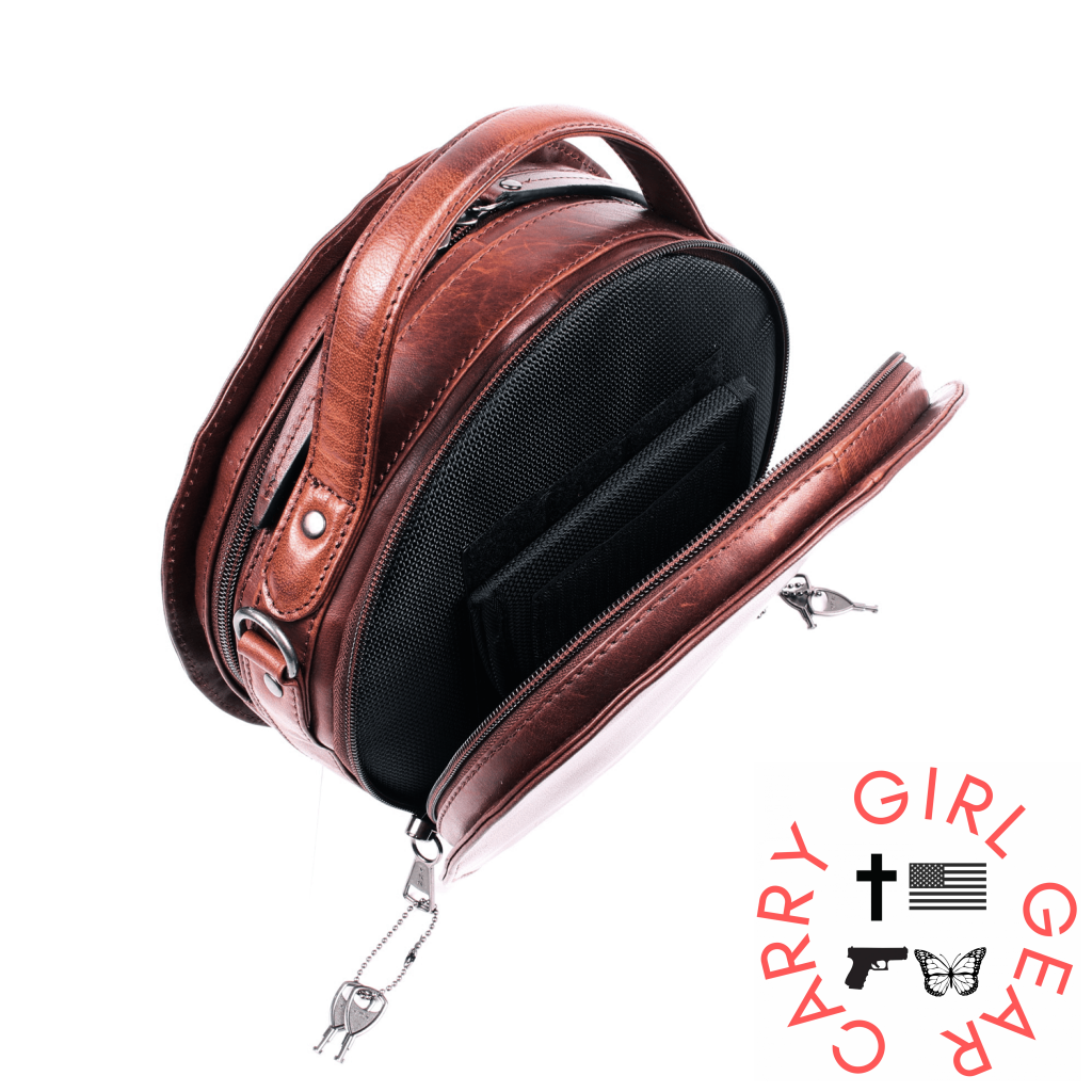 Concealed Carry Oaklee Crossbody Organizer By Lady Conceal Bags