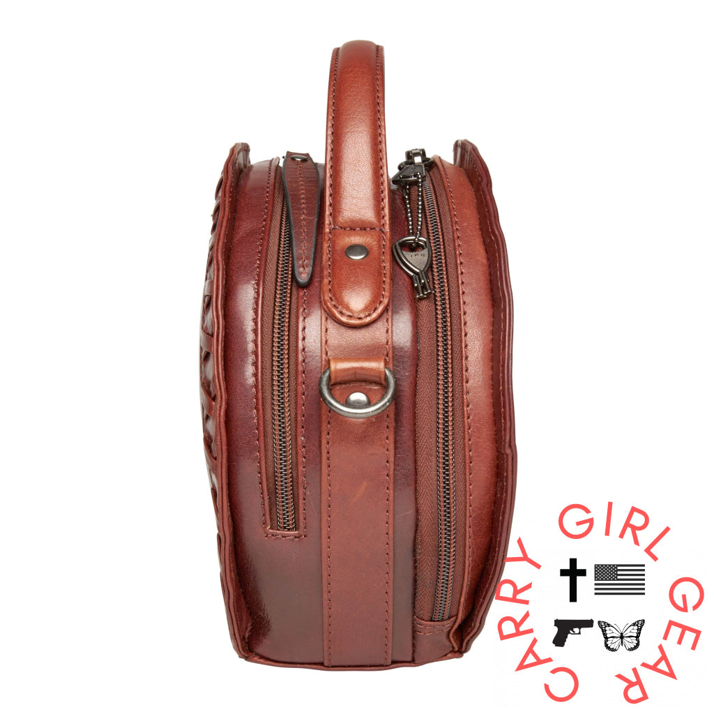 Concealed Carry Oaklee Crossbody Organizer By Lady Conceal Bags