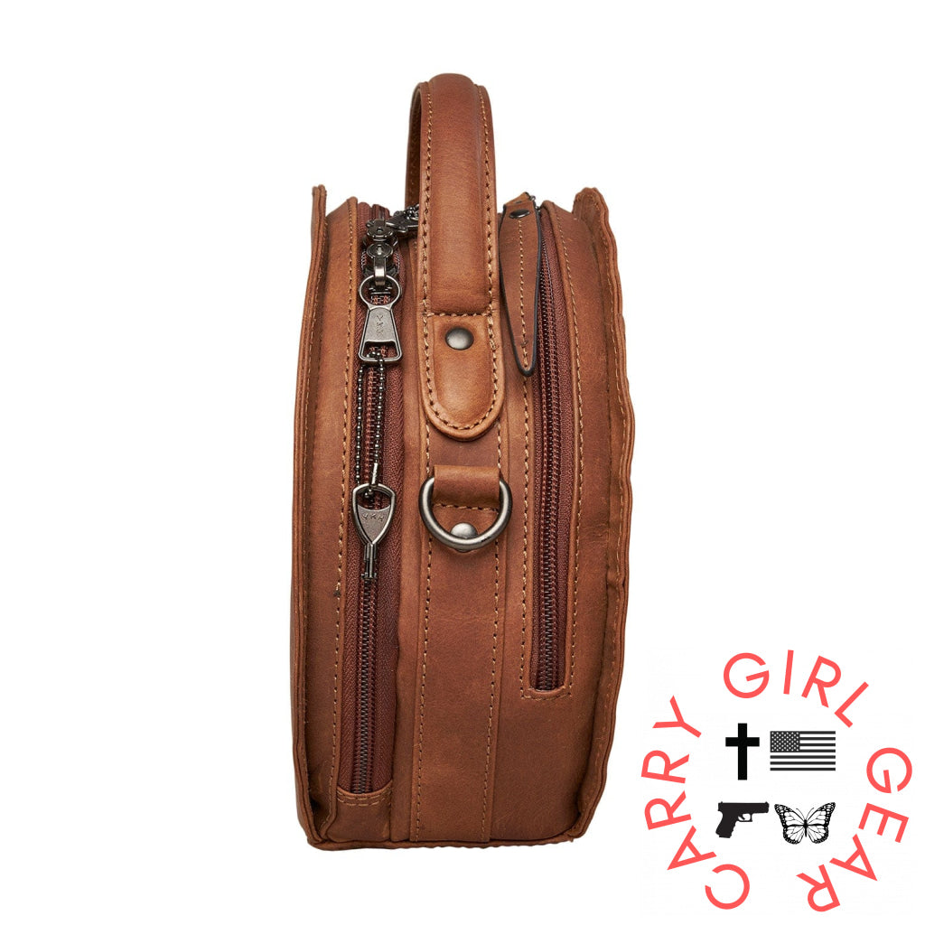 Concealed Carry Oaklee Crossbody Organizer By Lady Conceal Bags