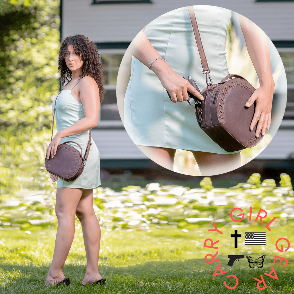 Concealed Carry Oaklee Crossbody Organizer By Lady Conceal Bags