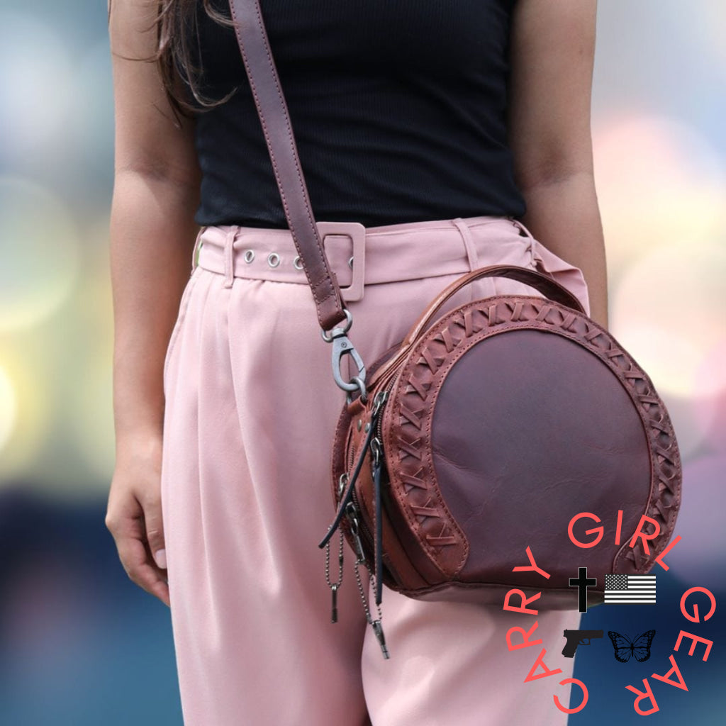 Concealed Carry Oaklee Crossbody Organizer By Lady Conceal Bags