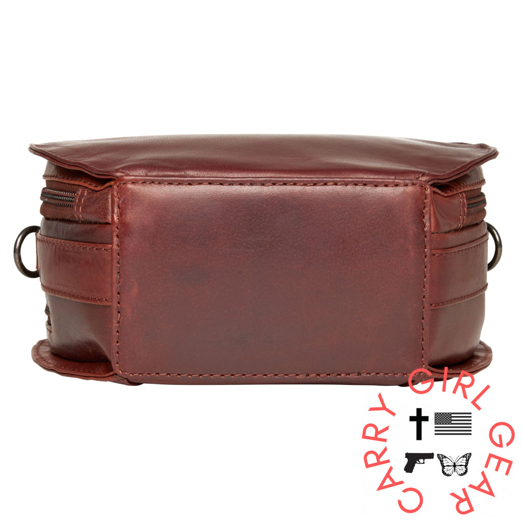 Concealed Carry Oaklee Crossbody Organizer By Lady Conceal Bags