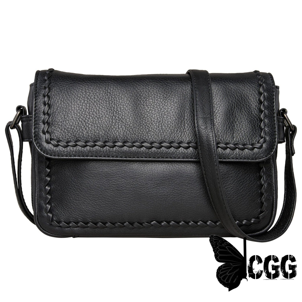 Concealed Carry Parker Leather Crossbody By Lady Conceal Bags