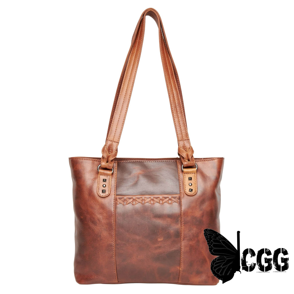 Concealed Carry Peyton Leather Tote For Women By Lady Conceal Totes