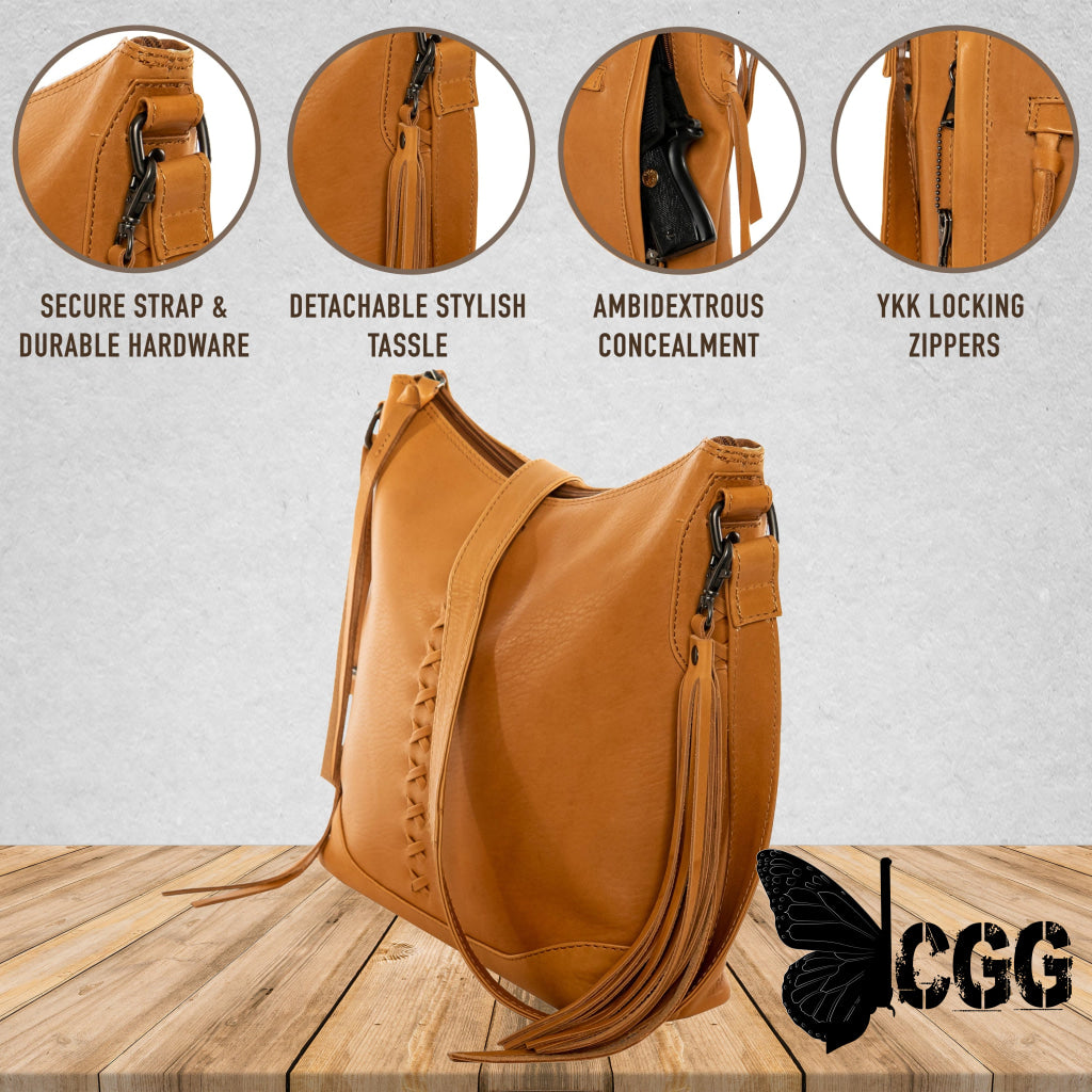 Concealed Carry Purse Blake Leather Crossbody By Lady Conceal Bags