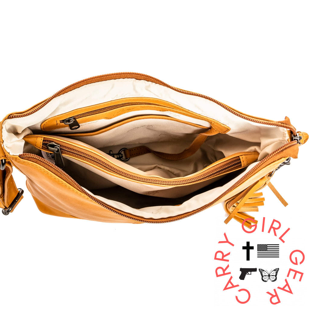 Concealed Carry Purse Blake Leather Crossbody By Lady Conceal Bags