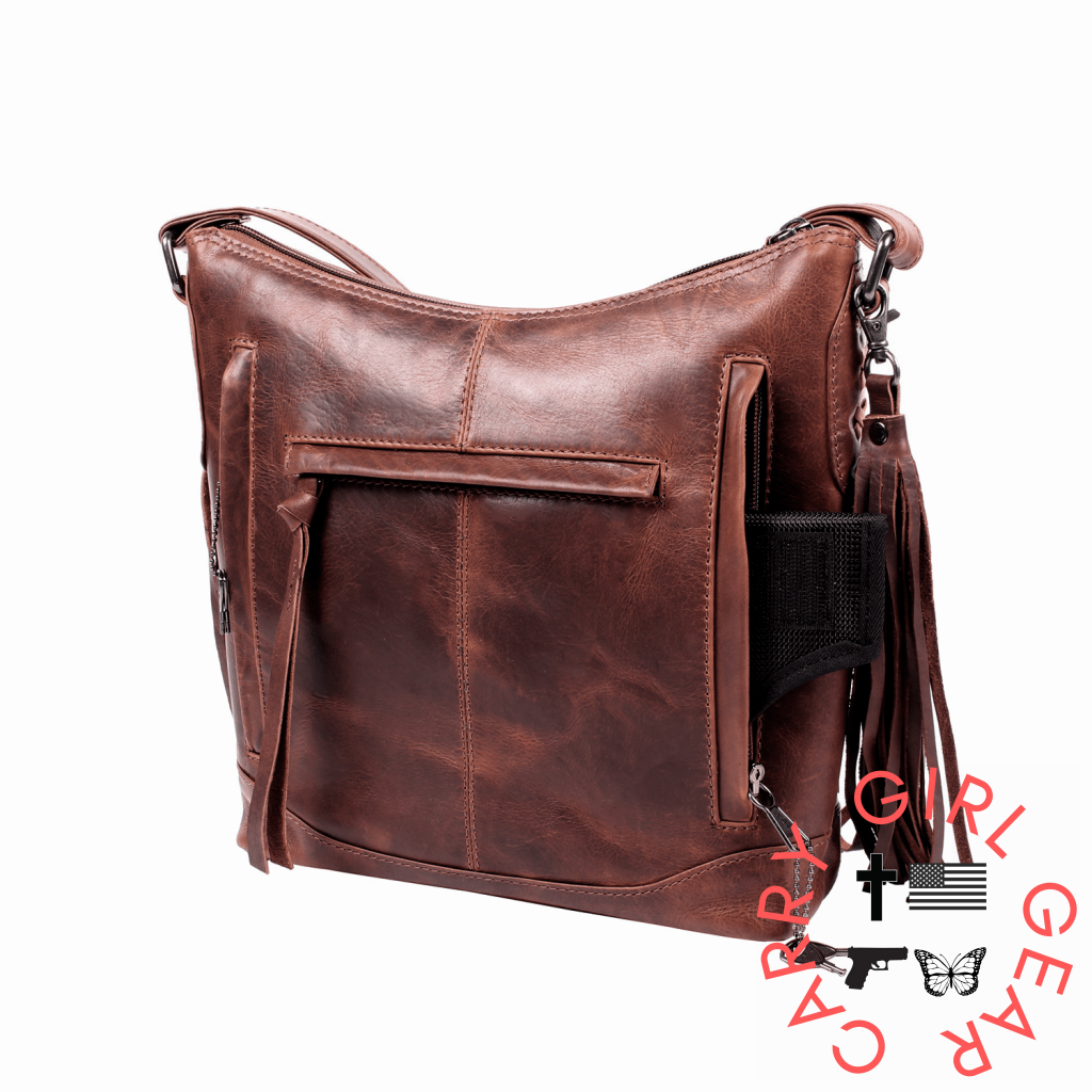 Concealed Carry Purse Blake Leather Crossbody By Lady Conceal Bags