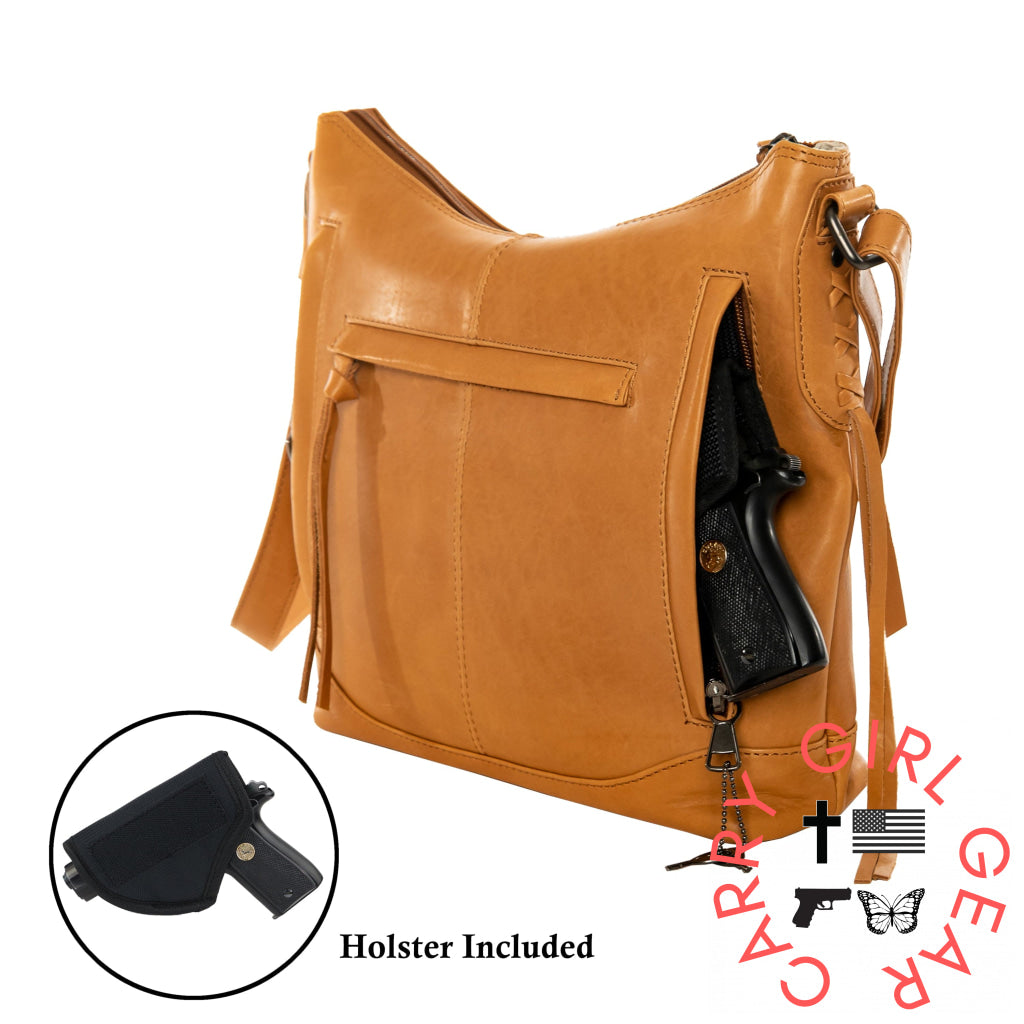 Concealed Carry Purse Blake Leather Crossbody By Lady Conceal Bags