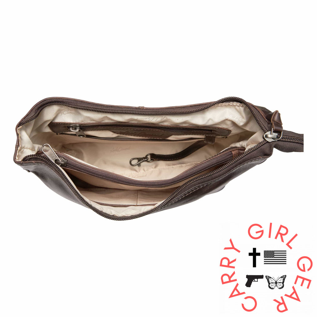 Concealed Carry Purse Blake Leather Crossbody By Lady Conceal Bags