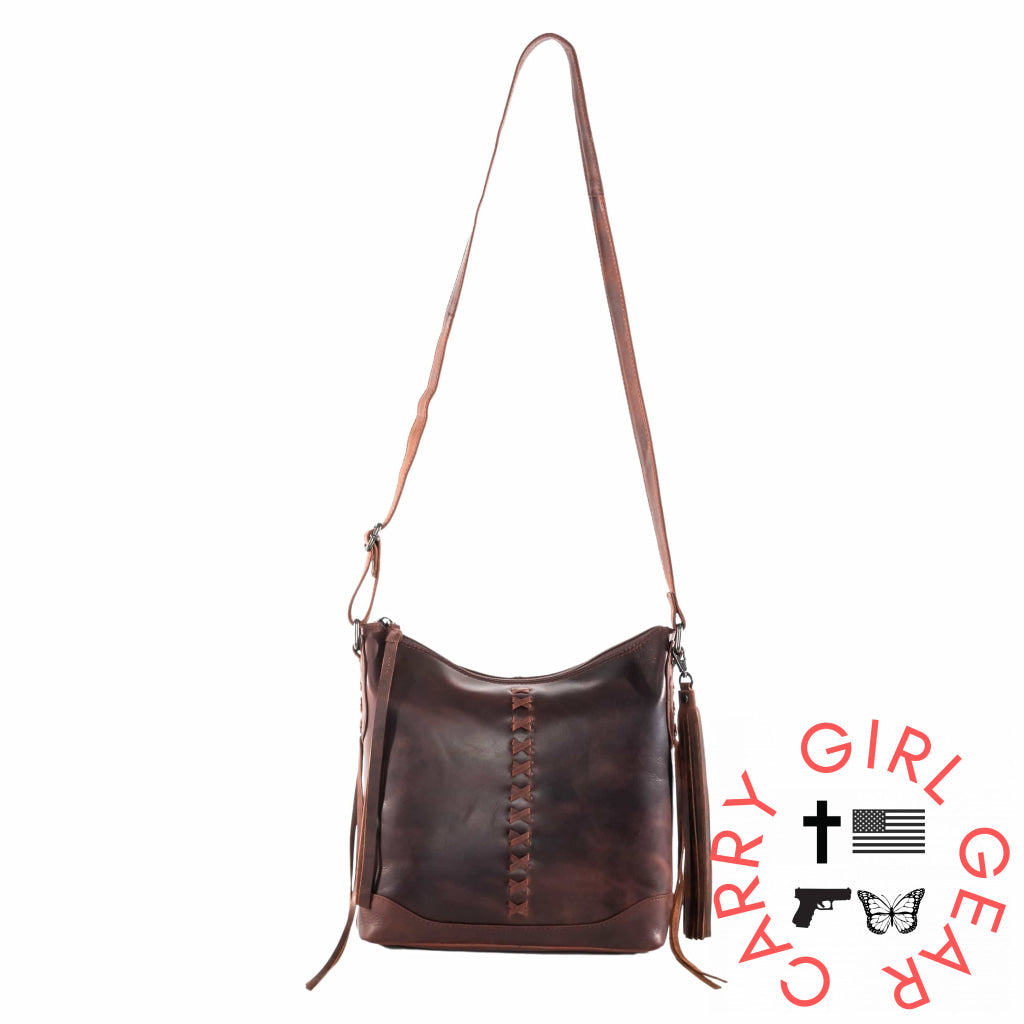 Concealed Carry Purse Blake Leather Crossbody By Lady Conceal Bags