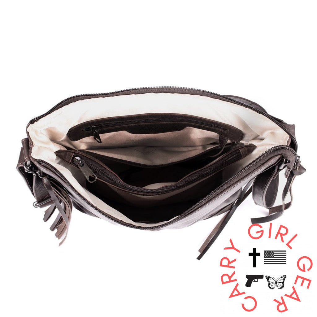 Concealed Carry Purse Blake Leather Crossbody By Lady Conceal Bags