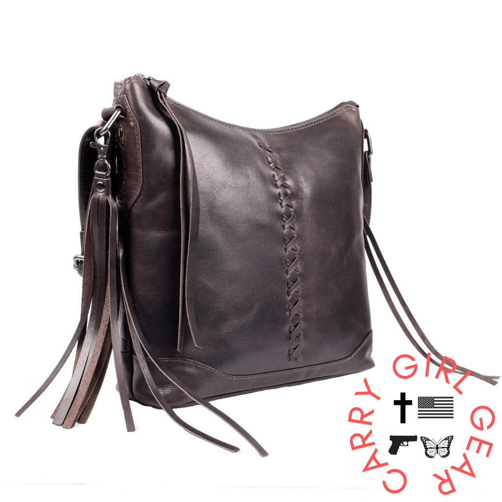 Concealed Carry Purse Blake Leather Crossbody By Lady Conceal Bags