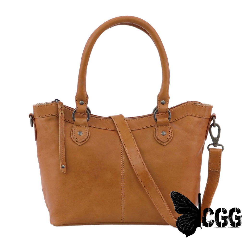 Concealed Carry Sadie Leather Satchel By Lady Conceal Caramel Satchels