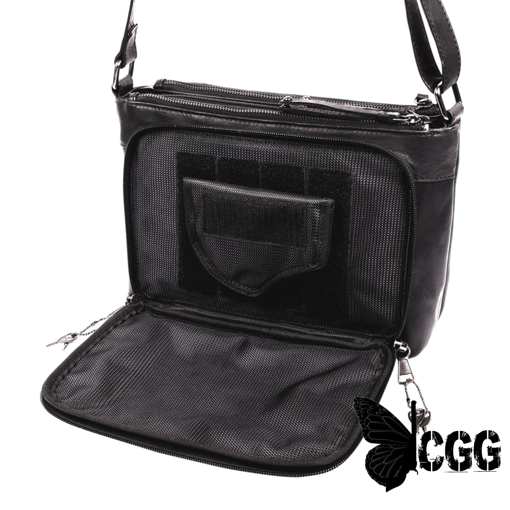 Concealed Carry Tatum Leather Crossbody By Lady Conceal Bags