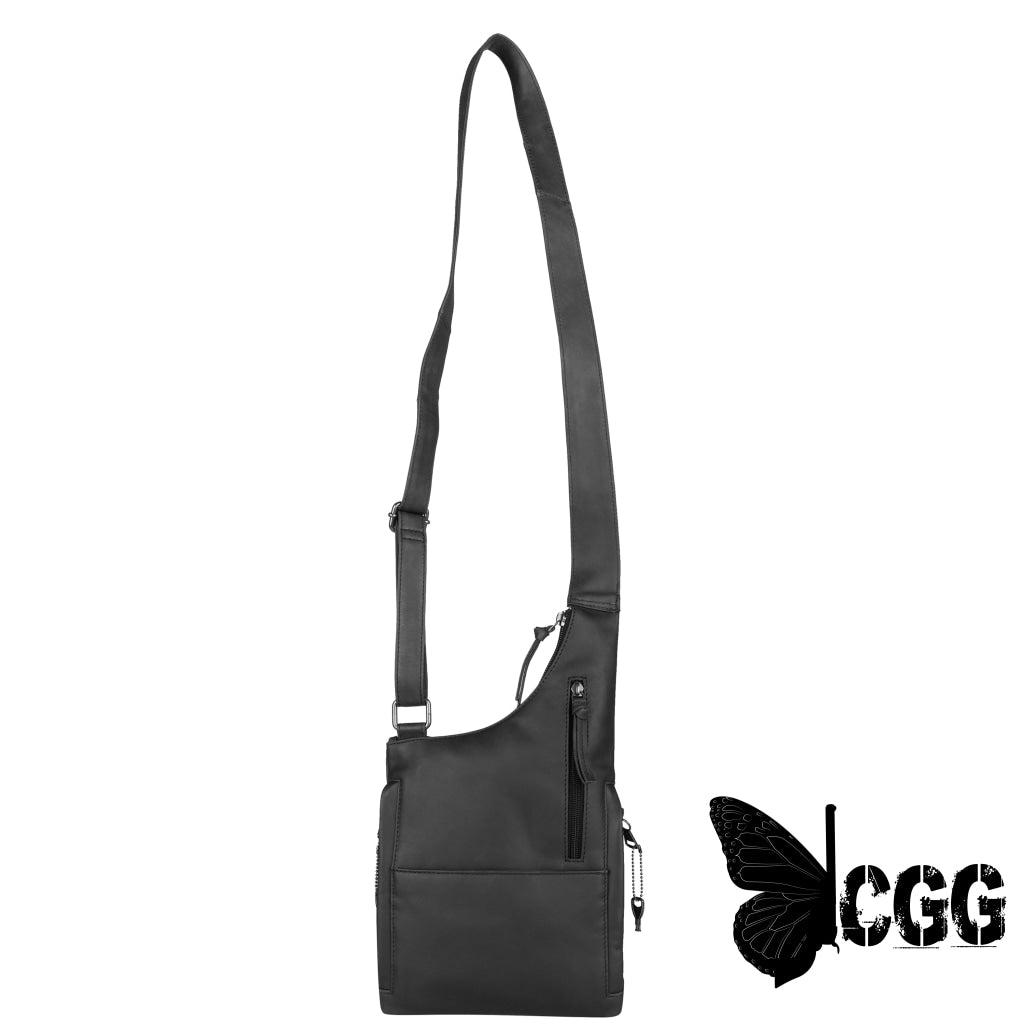 Concealed Carry Unisex Remi Leather Crossbody By Lady Conceal Bags