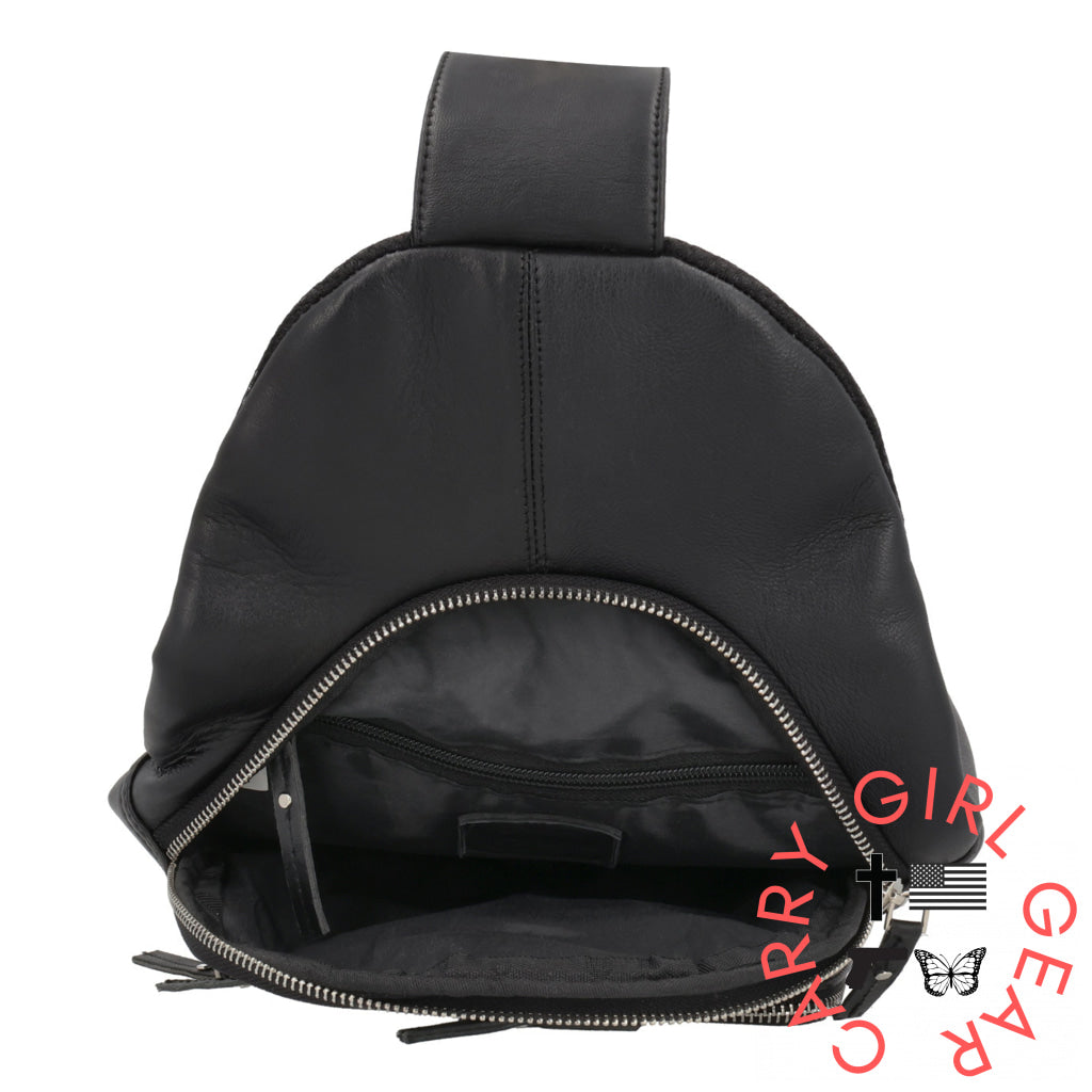 Concealed Carry Weston Lambskin Sling by DS Conceal Slings