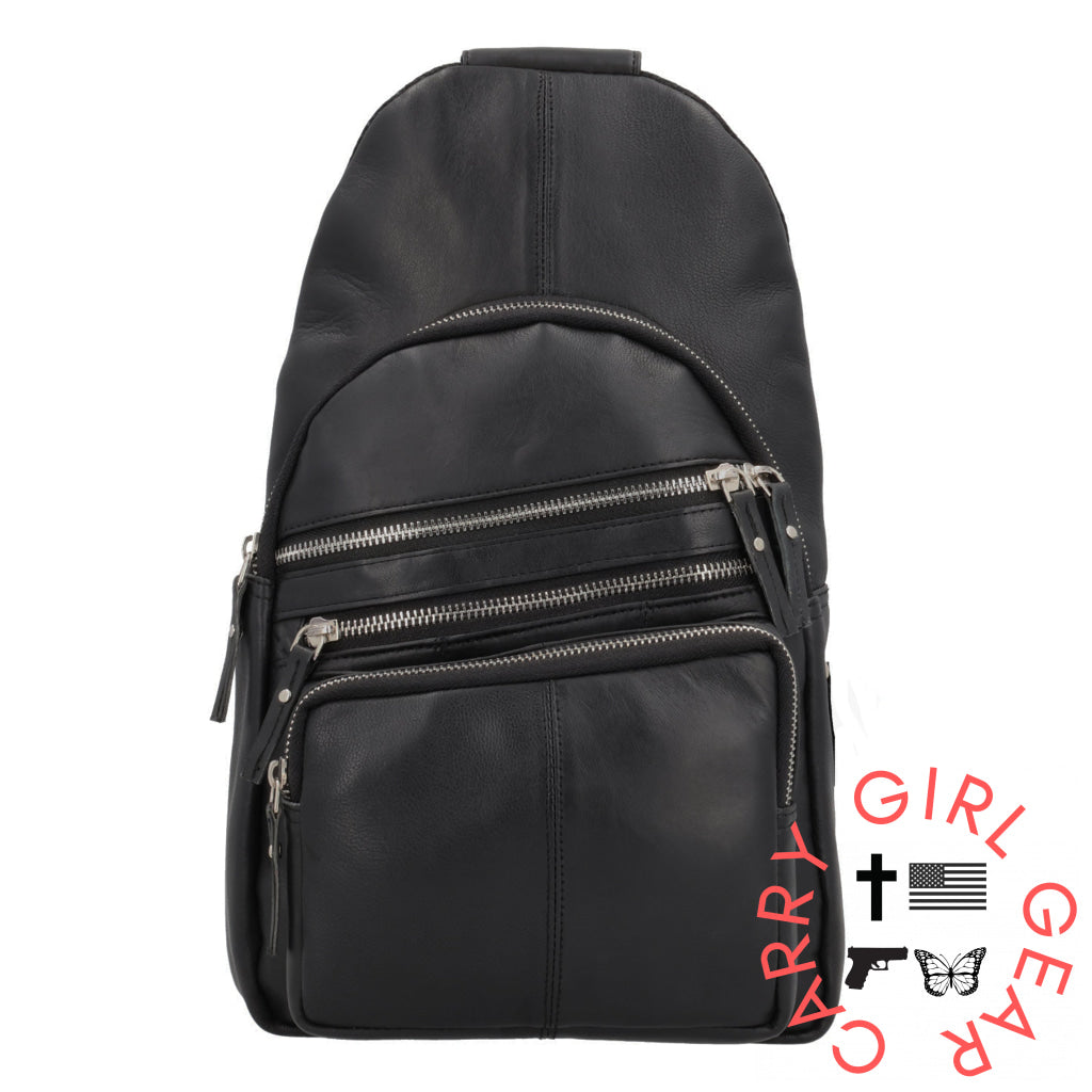 Concealed Carry Weston Lambskin Sling by DS Conceal Slings