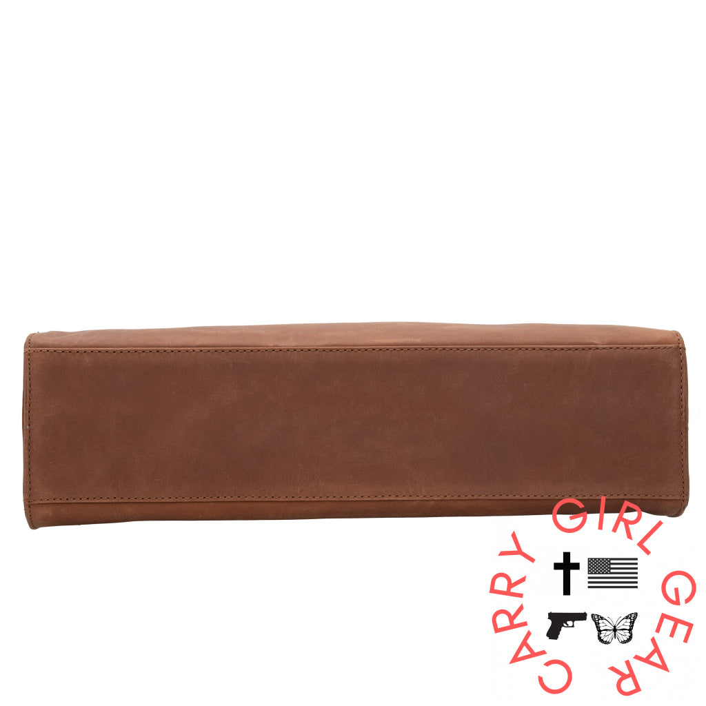 Concealed Carry Willow Computer Satchel by Lady Conceal