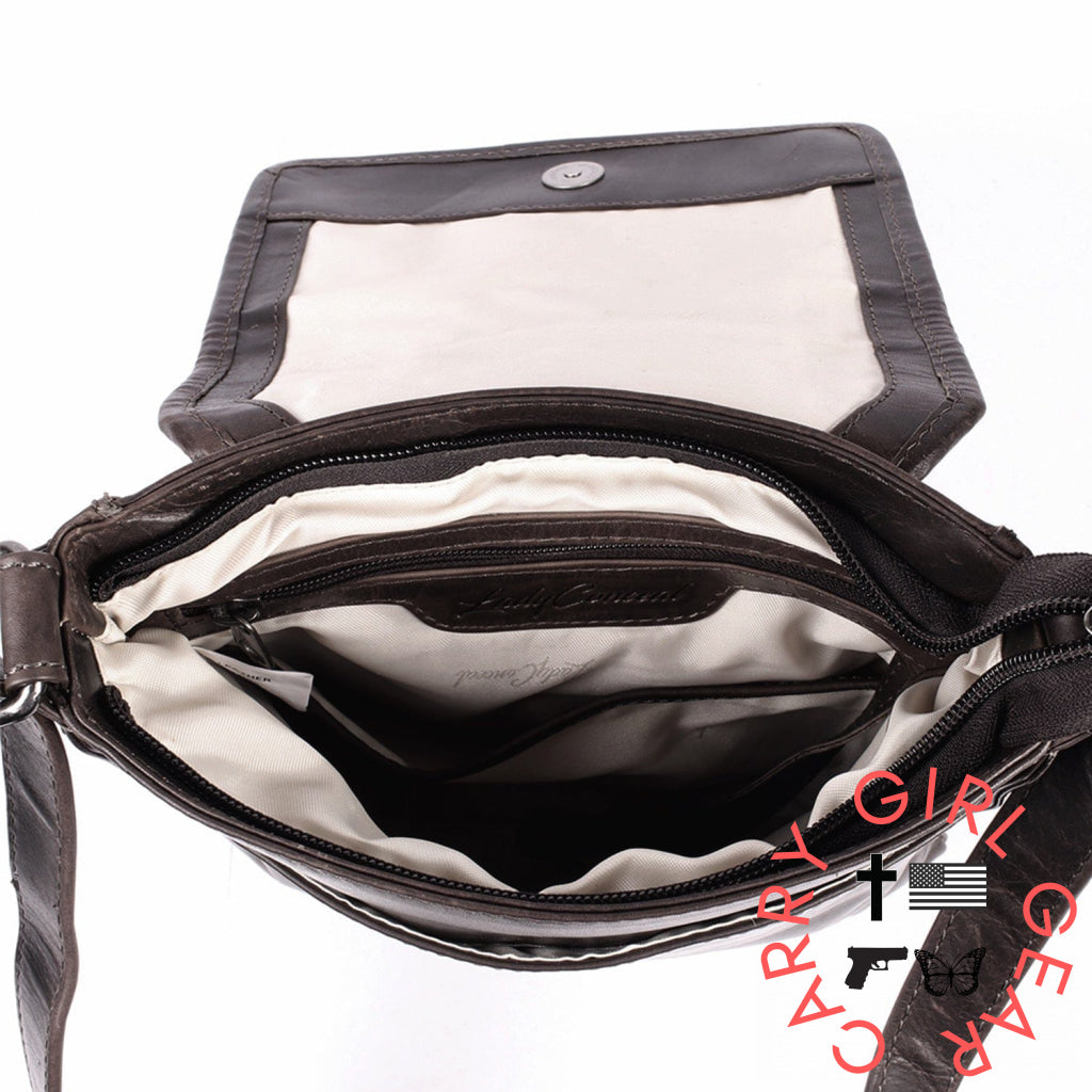 Concealed Carry Woven Hana Crossbody By Lady Conceal Bags