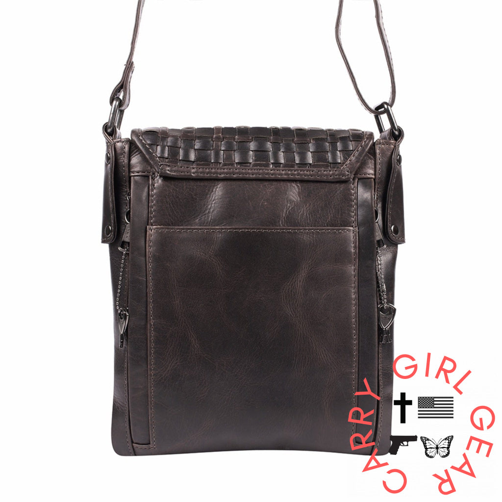 Concealed Carry Woven Hana Crossbody By Lady Conceal Bags