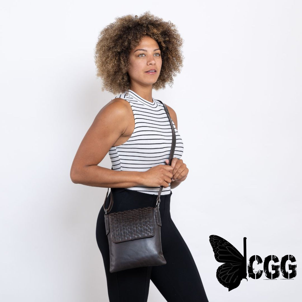 Concealed Carry Woven Hana Crossbody By Lady Conceal Bags