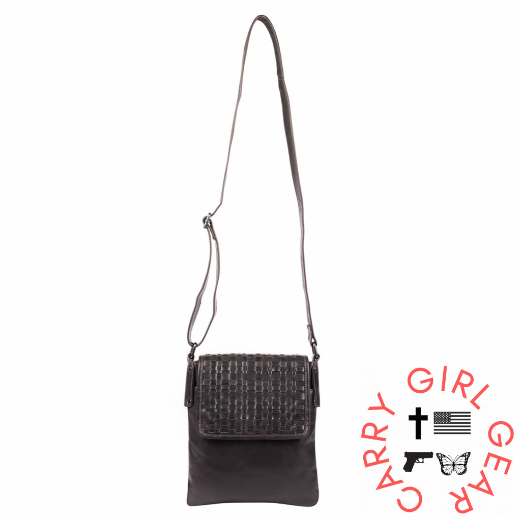 Concealed Carry Woven Hana Crossbody By Lady Conceal Bags