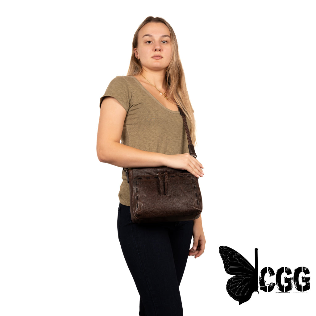 Concealed Carry Zoe Leather Crossbody By Lady Conceal