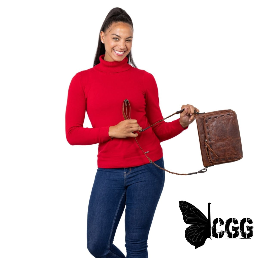 Concealed Carry Zoe Leather Crossbody By Lady Conceal