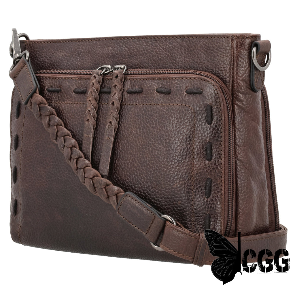 Concealed Carry Zoe Leather Crossbody By Lady Conceal