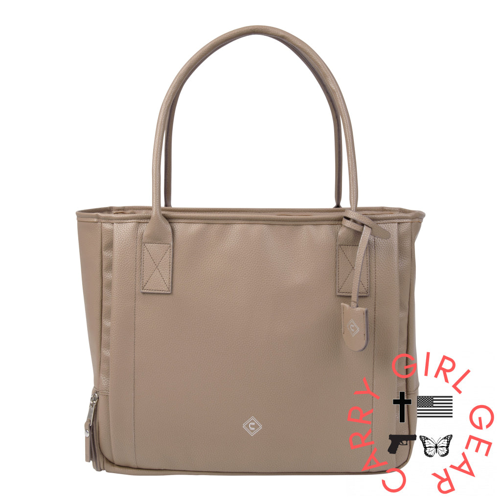 Cosmic Concealed Carry Tote Taupe Ccw Purse