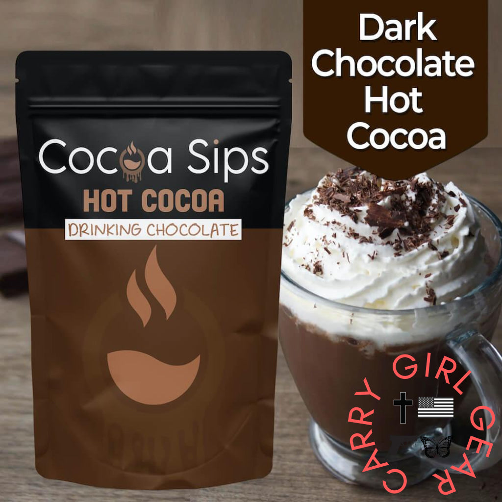 Dark Chocolate Hot Cocoa by Cocoa Sips Cocoa