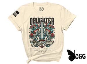 Daughter Of The King Tee Xs / Cream Unisex Cut Cgg Perfect