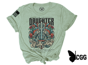 Daughter Of The King Tee Xs / Sage Unisex Cut Cgg Perfect