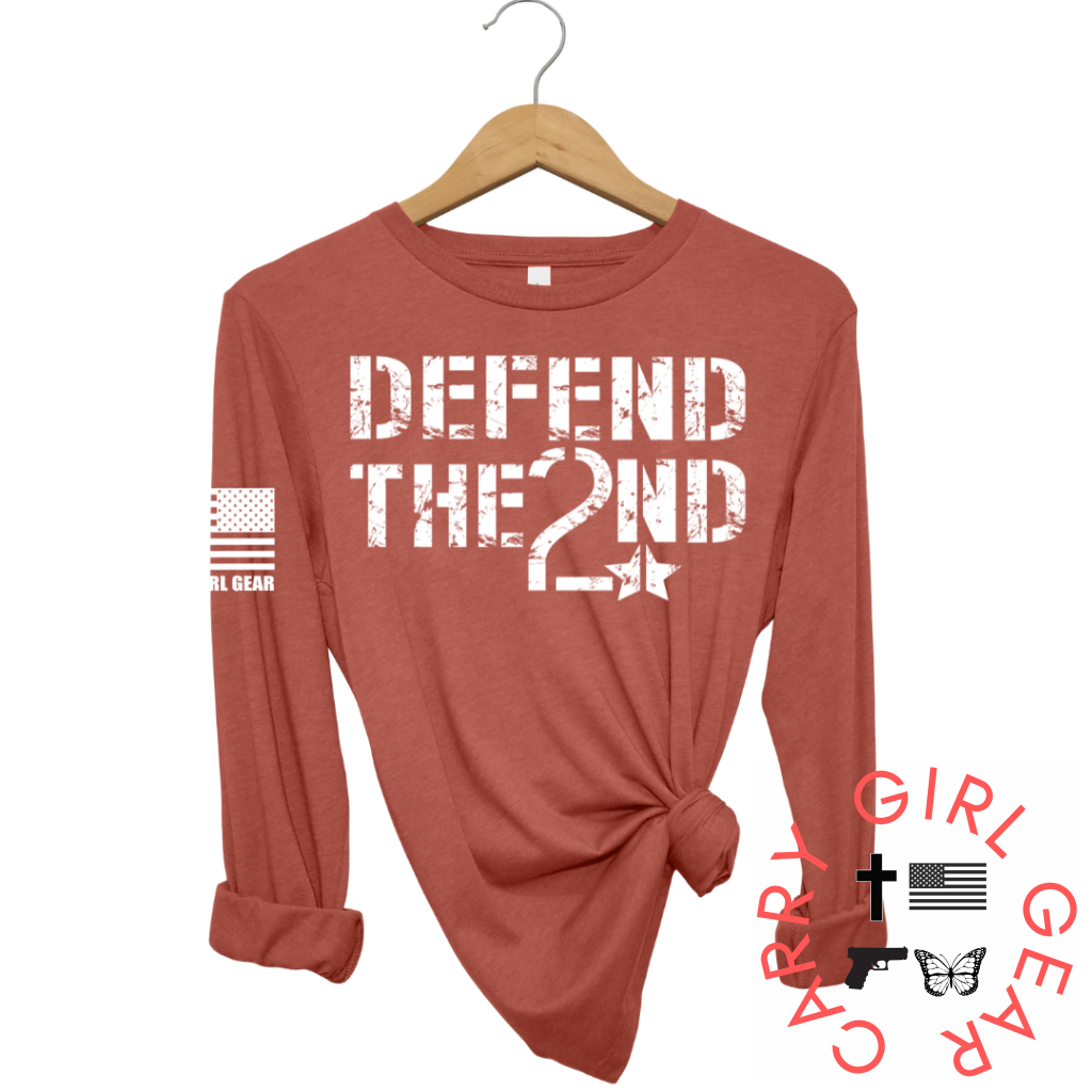 Defend The 2Nd Long Sleeve Clay / Xs