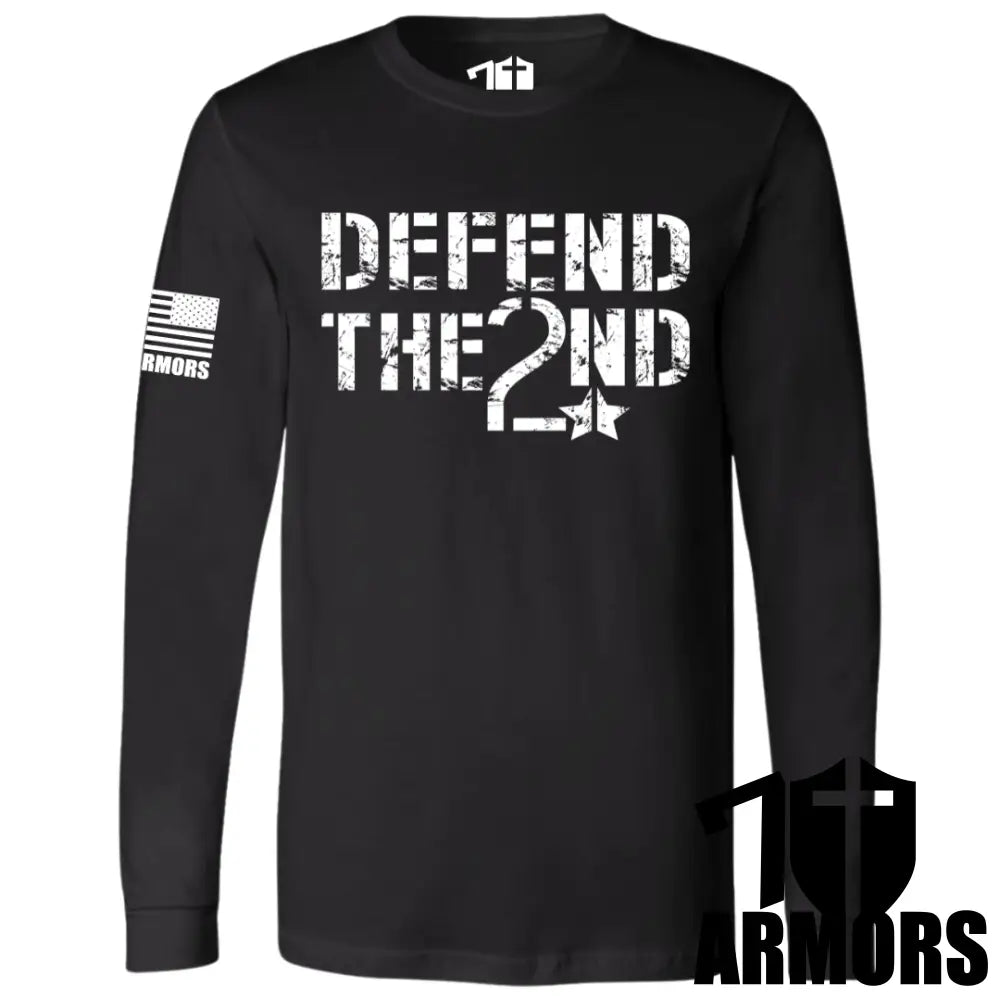 Defend The 2Nd Long Sleeve Sm / Black