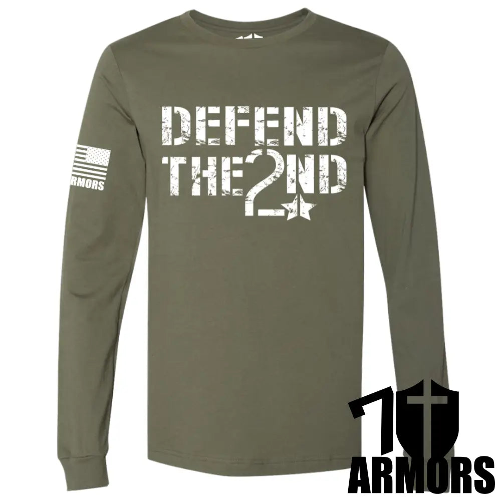 Defend The 2Nd Long Sleeve Sm / Od Green