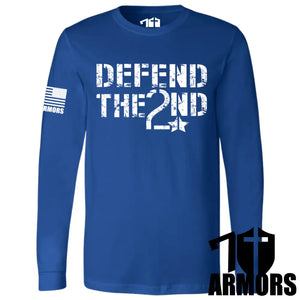 Defend The 2Nd Long Sleeve Sm / Royal Blue