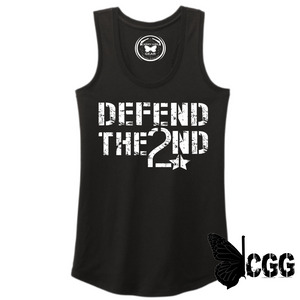 Defend The 2Nd Tank Top Xs / Black Tank Top