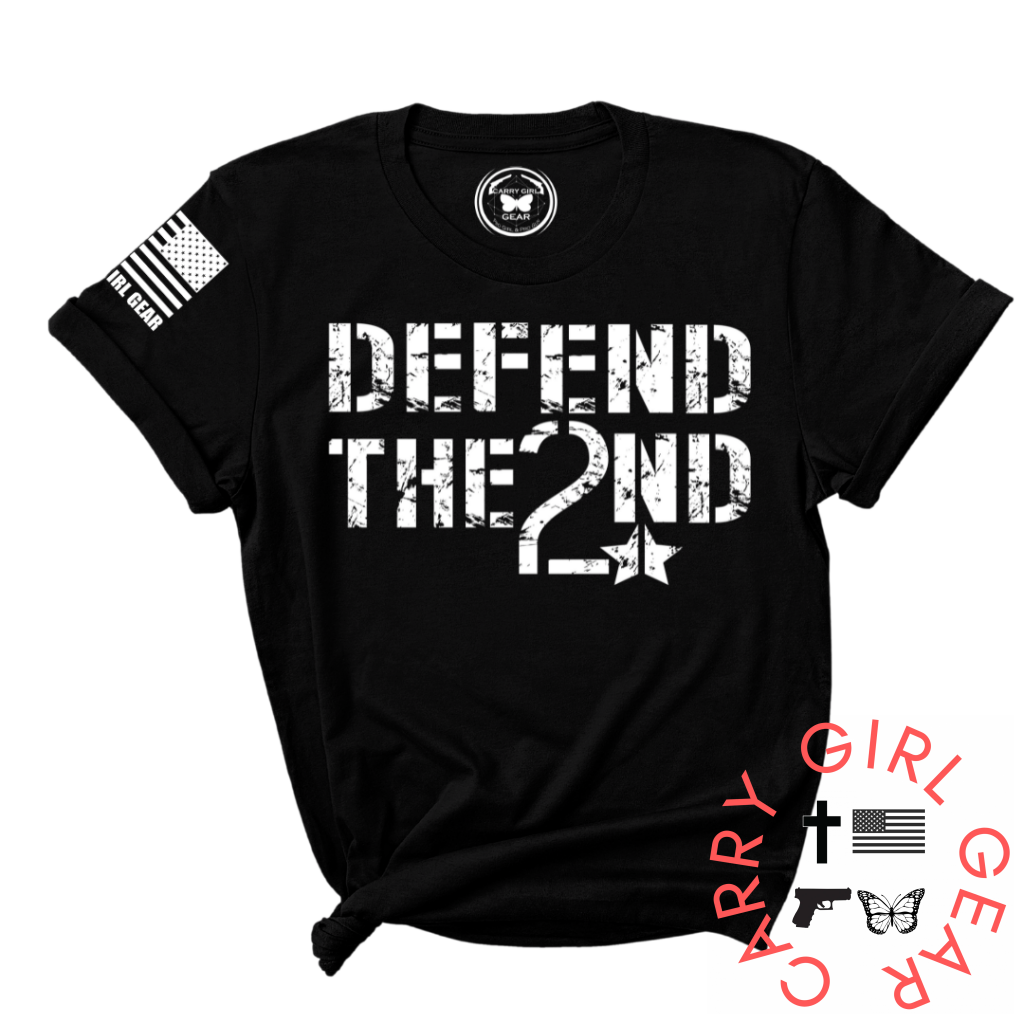 Defend The 2Nd Tee Xs / Black Unisex Cut Cgg Perfect Tee
