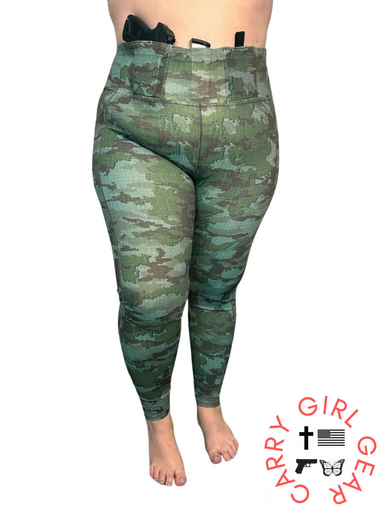 Defender Concealed Carry Leggings | TerraVerde™ Camo L / TerraVerde Leggings