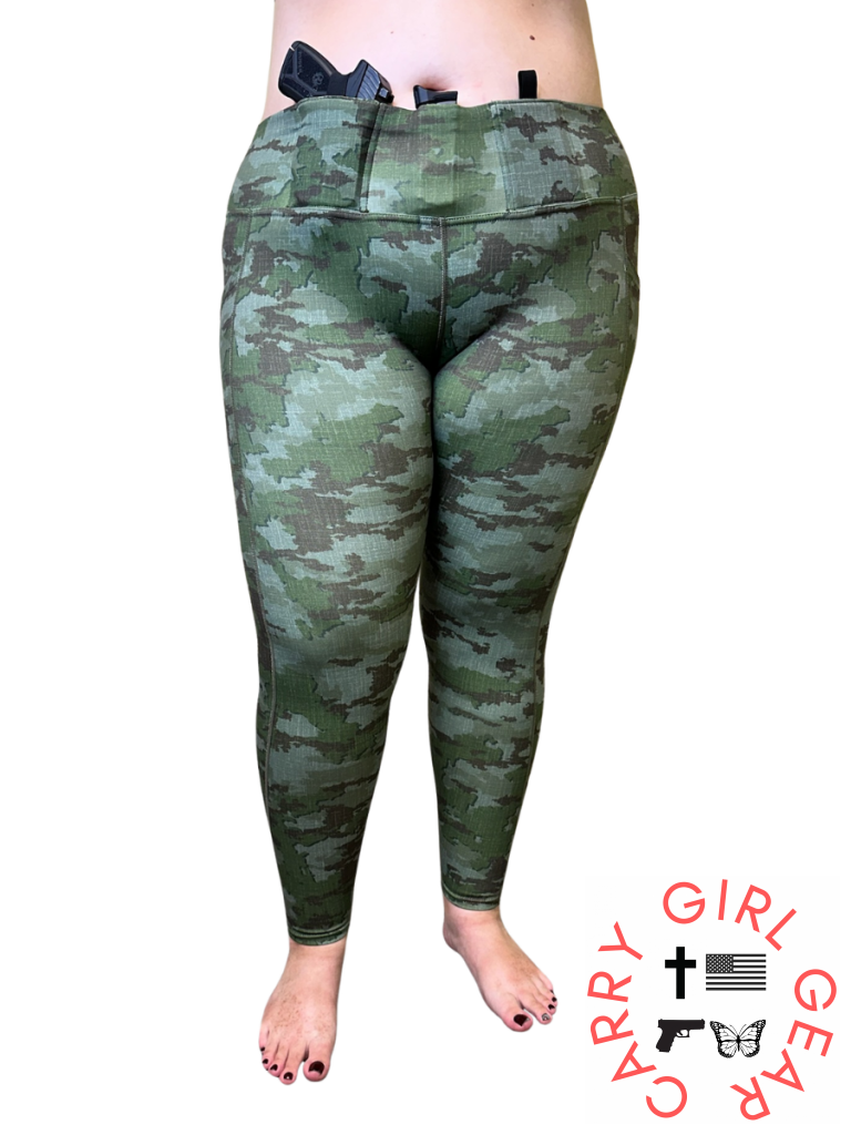 Defender Concealed Carry Leggings | TerraVerde™ Camo XL / TerraVerde Leggings