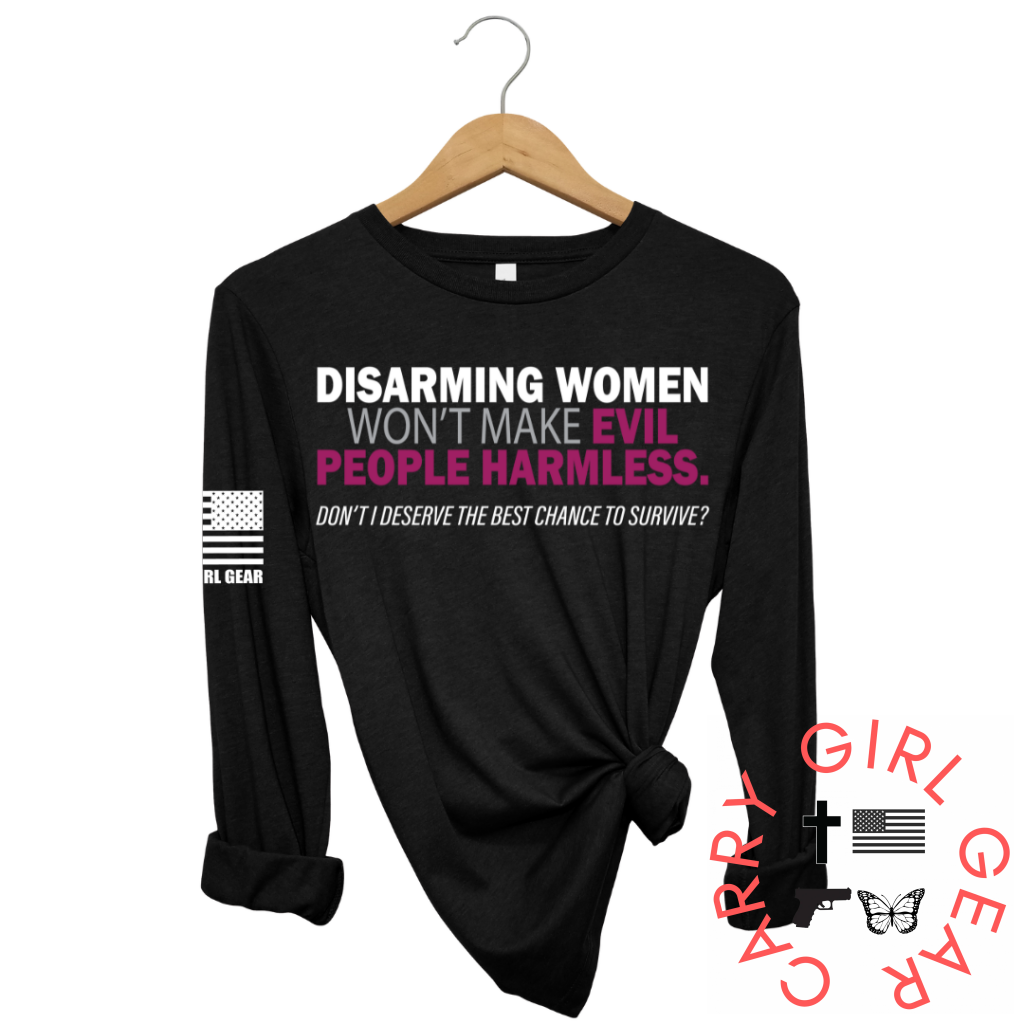 Disarming Long Sleeve Black / Xs
