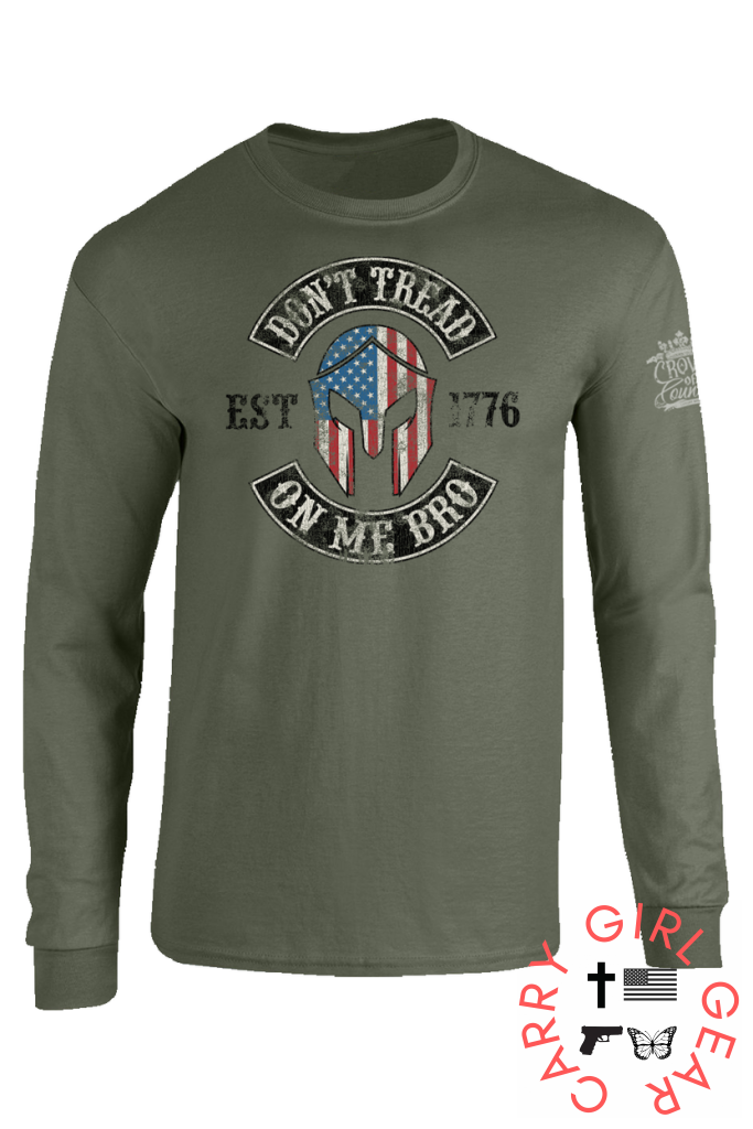 Don’t Tread on Me -clearance long-sleeved shirt