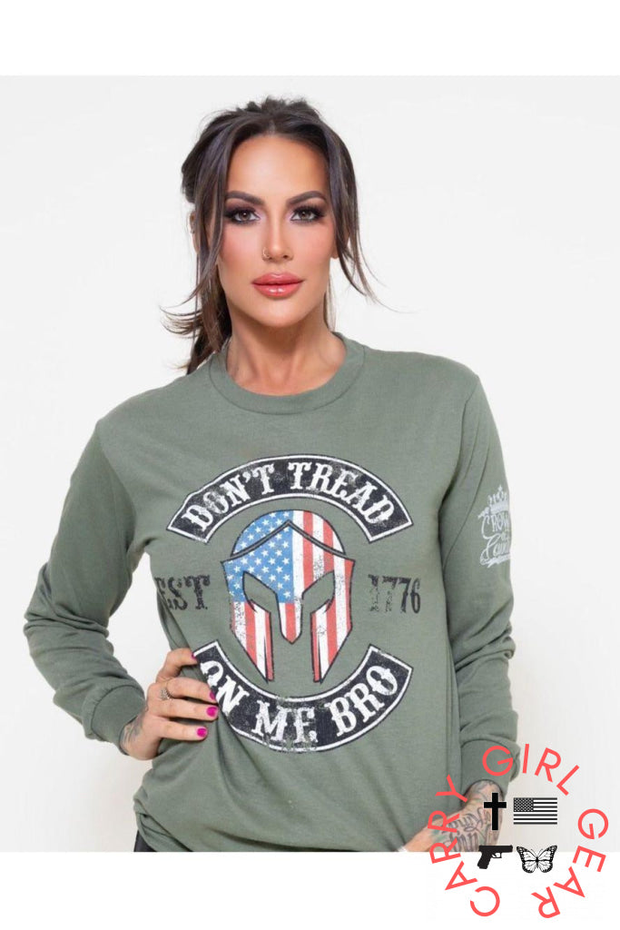Don’t Tread on Me -clearance Unisex long sleeve / Small long-sleeved shirt