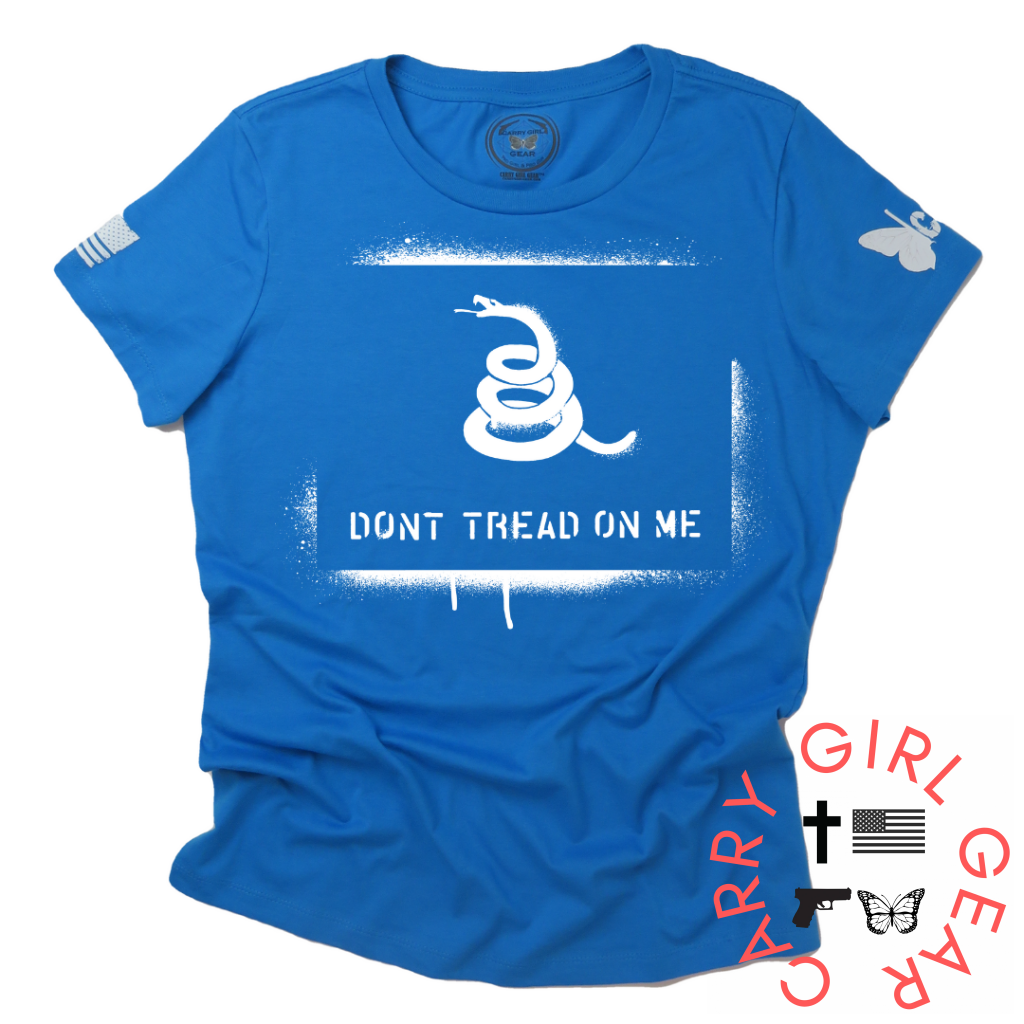 Dont Tread On Me***Jan 2023 Club Tee Xs / Turquiose Womens Cut