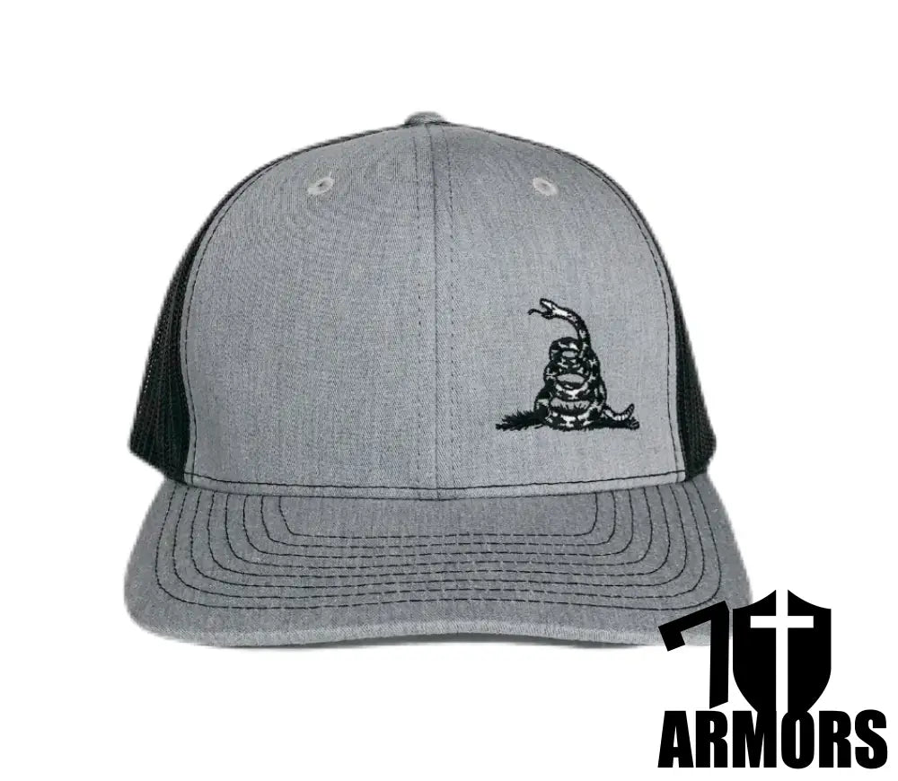 Dont Tread On Me Hat Gray/Black